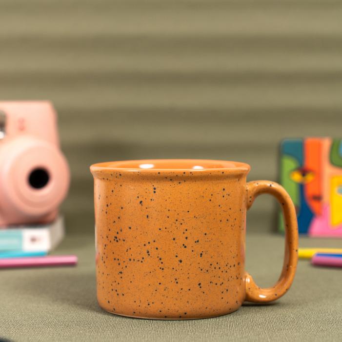 Sands & Speckled Coffee Mug | Byora Homes | Brown | Stoneware Ceramic - Image 2