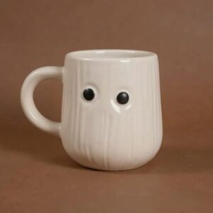 "I can see you" Coffee Mug | Byora Homes | Beige | Stoneware Ceramic