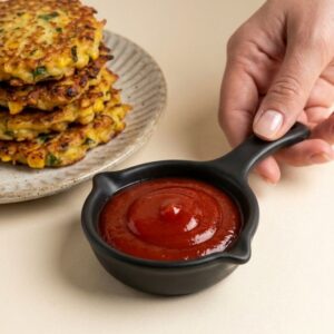Handy Black Pinch Dish | Byora Homes | Black | Stoneware Ceramic