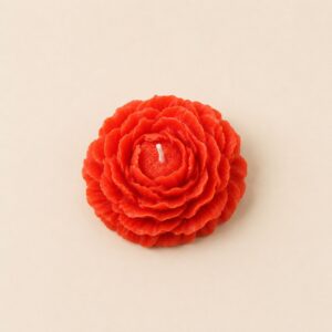 Peony Soy Candle | Byora Homes | Red | Soy Wax