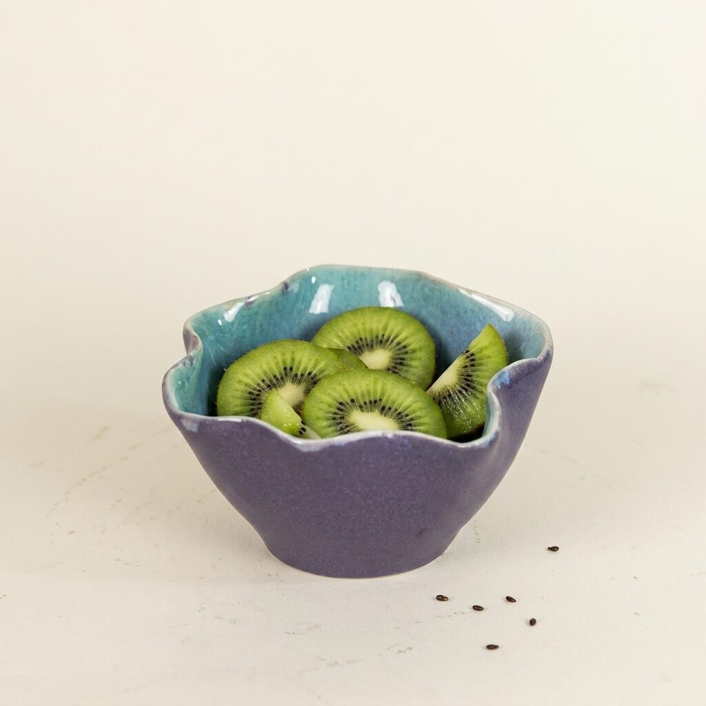 Magical Ceramic Bowl | Byora Homes | Blue | Stoneware Ceramic - Image 2