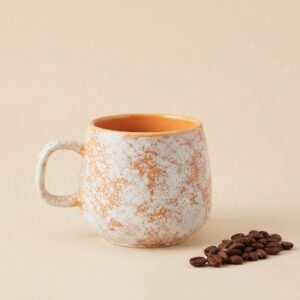 Forest Dew Coffee Mug 2.0 | Byora Homes | Peach | Stoneware Ceramic