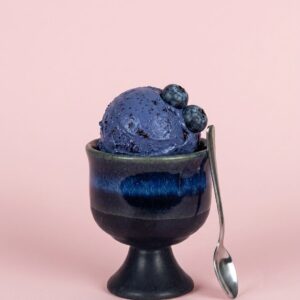 Blackberry Ice cream ceramic cup | Byora Homes | Blue | Stoneware Ceramic